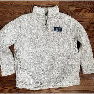 Copper Mountain Ski Pullover -1/4 Zip Fleece Jacket-Gray-Size Large-Colorado